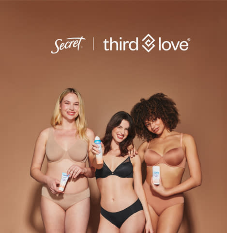 Secret partners with ThirdLove to bring women 24/7 comfort and whole body freshness. (Photo: Business Wire)