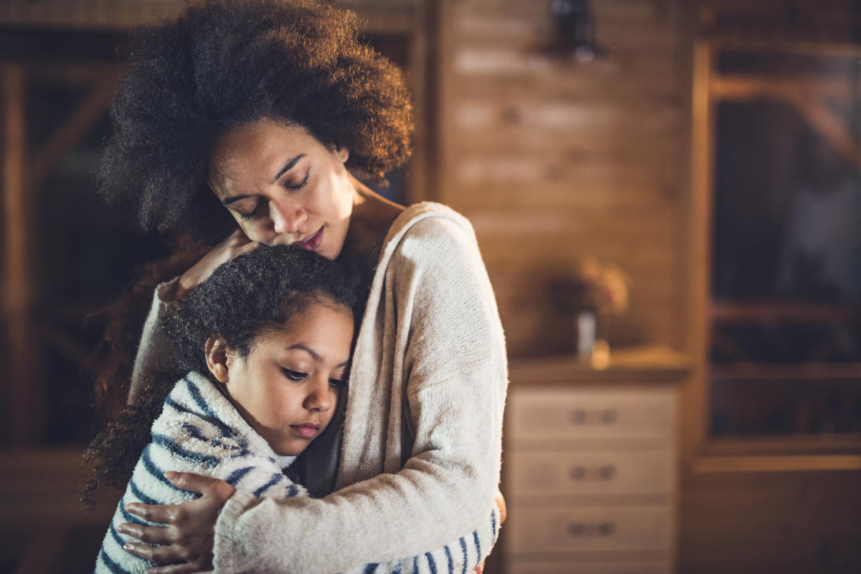 Children could get used to spending increased time with their parents during coronavirus lockdown. (Getty Images)