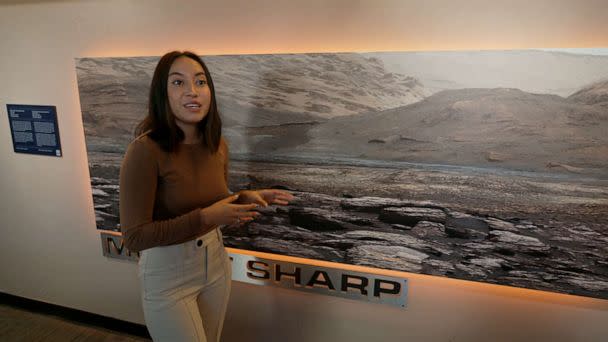 PHOTO: Katya Echazarreta, the first Mexican-American to go into space, speaks to GMA 3 about her love for science. (ABC News)