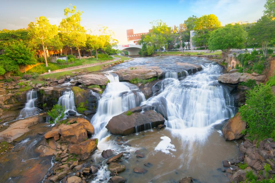 Beautiful Waterfall- Greenville, South Carolina