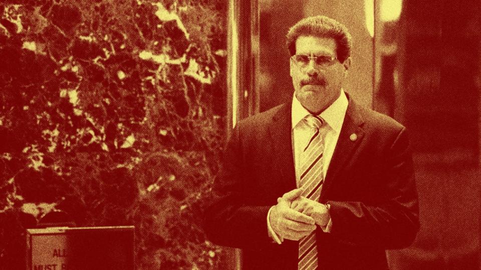 <div class="inline-image__caption"><p>Matthew Calamari in 2017.</p></div> <div class="inline-image__credit">Photo Illustration by Elizabeth Brockway/The Daily Beast/Drew Angerer/Getty</div>