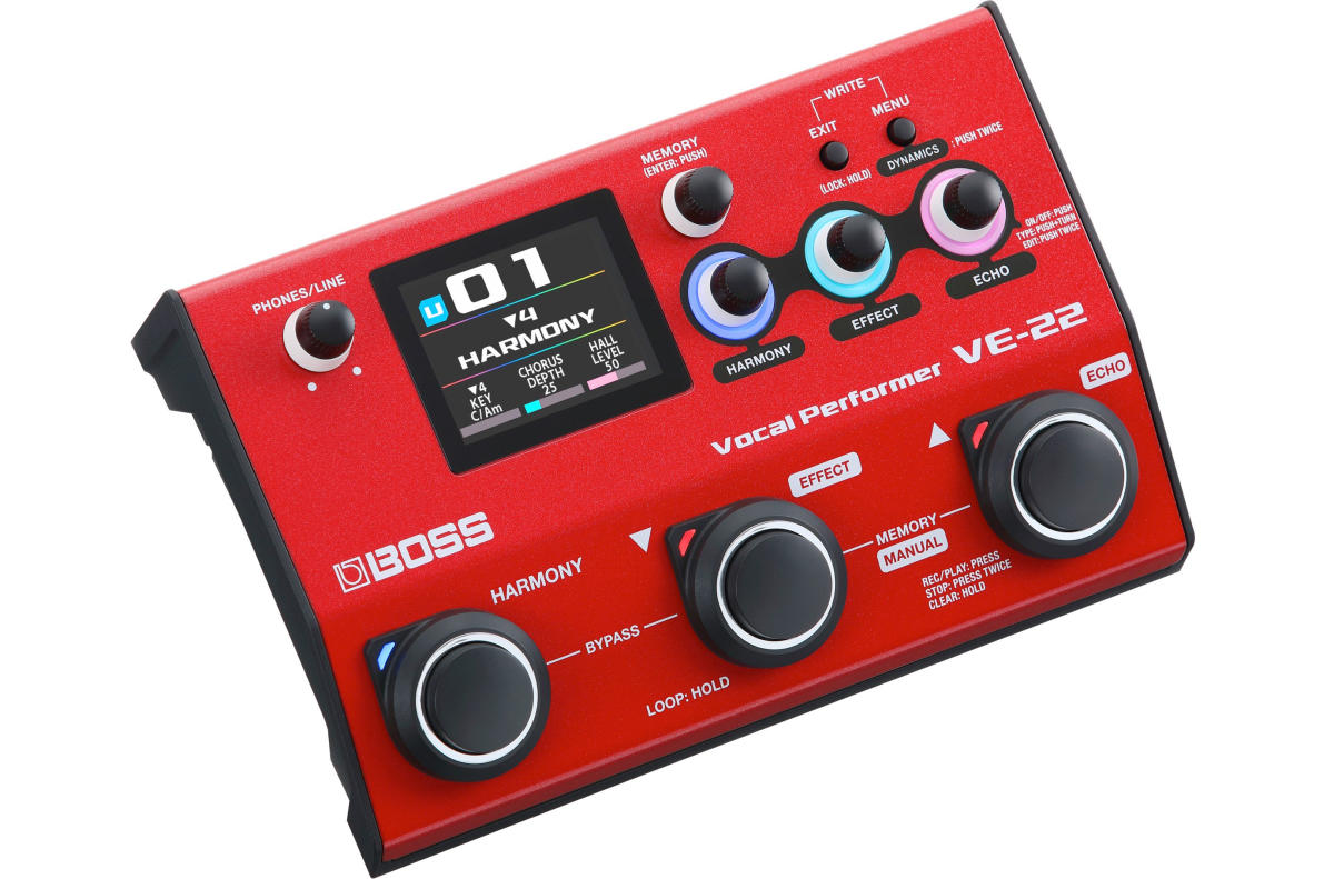 Boss VE-22 Vocal Performer: The Ultimate Tool for Singers to Elevate their Performances