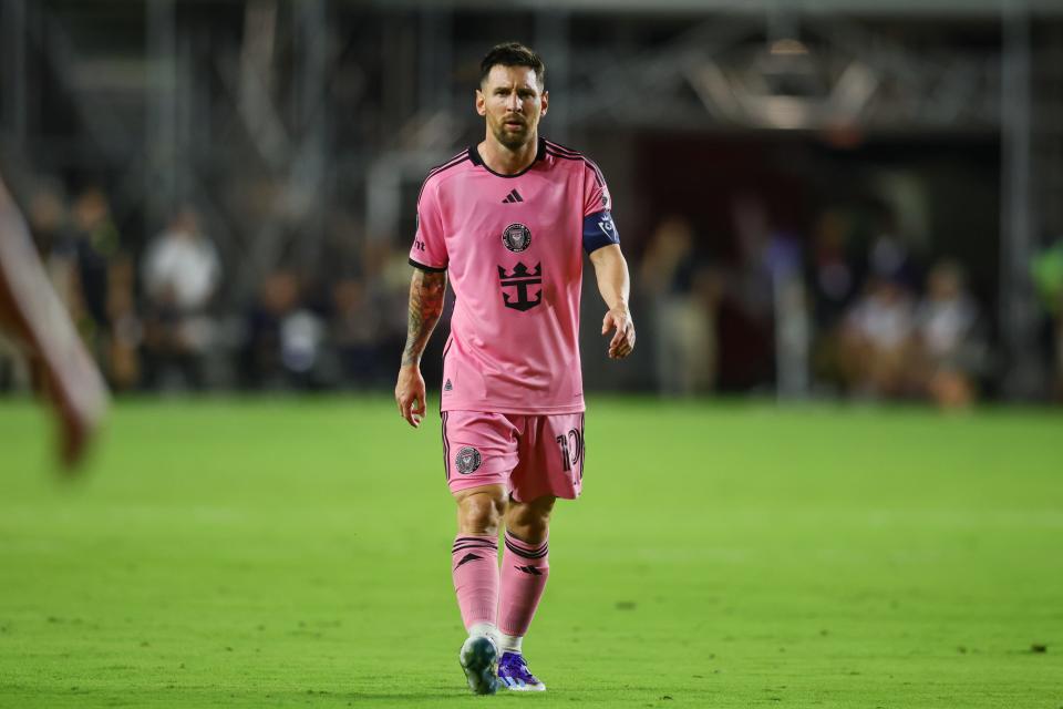 Inter Miami CF forward Lionel Messi has not played in a match since March 13.