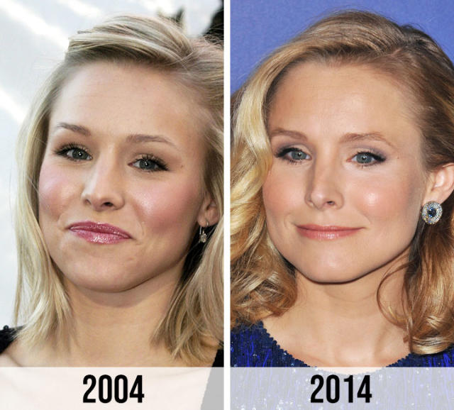 Kristen Bell Pictures From 2004 Are Compared With Pictures From 2023 As  Fans Ask If She Has 'Good Genes' Or 'Good Docs