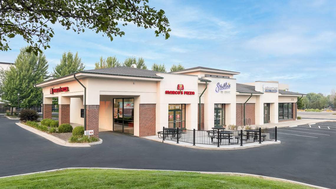 Marco’s Pizza’s new store design in Meridian “was meticulously crafted to cater to all audiences, ensuring both ergonomic and aesthetic enhancements,” said Gerardo Flores, chief development officer for the brand.