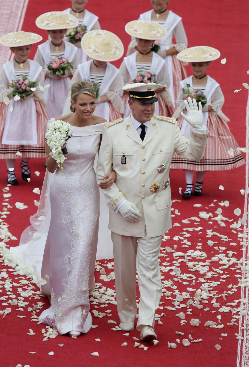 Prince Albert and Princess Charlene of Monaco