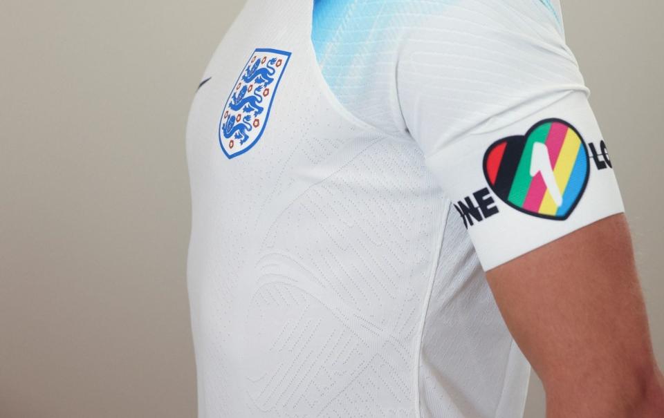 The OneLove armband England will wear - PA