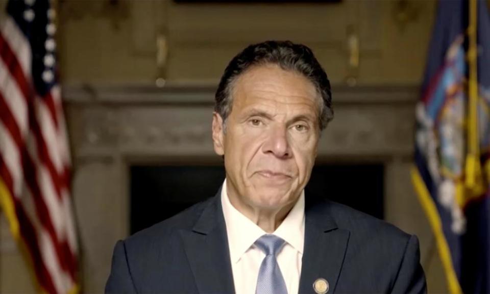 <span>Photograph: Office of Andrew M Cuomo/Reuters</span>