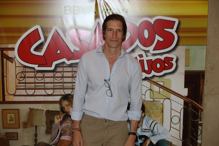 Iván de Pineda no se quiso perder el debut de Casados con hijos