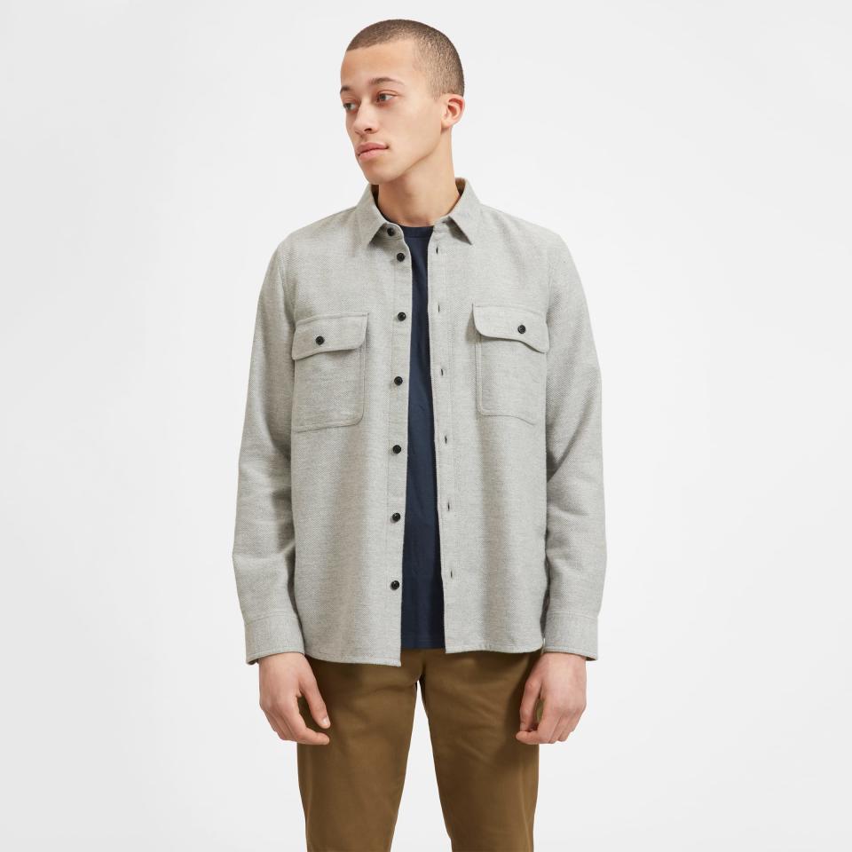 <p><a href="https://go.redirectingat.com?id=74968X1596630&url=https%3A%2F%2Fwww.everlane.com%2Fproducts%2Fmens-heavyweight-overshirt-heathergrey&sref=https%3A%2F%2Fwww.menshealth.com%2Fstyle%2Fg39399040%2Fbest-shackets-for-men%2F" rel="nofollow noopener" target="_blank" data-ylk="slk:Shop Now;elm:context_link;itc:0;sec:content-canvas" class="link ">Shop Now</a></p><p>The Heavyweight Overshirt</p><p>everlane.com</p><p>$98.00</p><span class="copyright">Courtesy of Retailer</span>