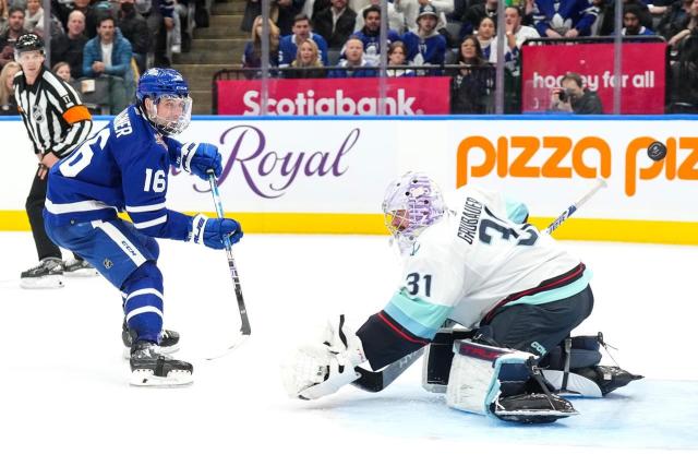 NHL scores: Marner scores in shootout as Toronto beats Vegas 4-3