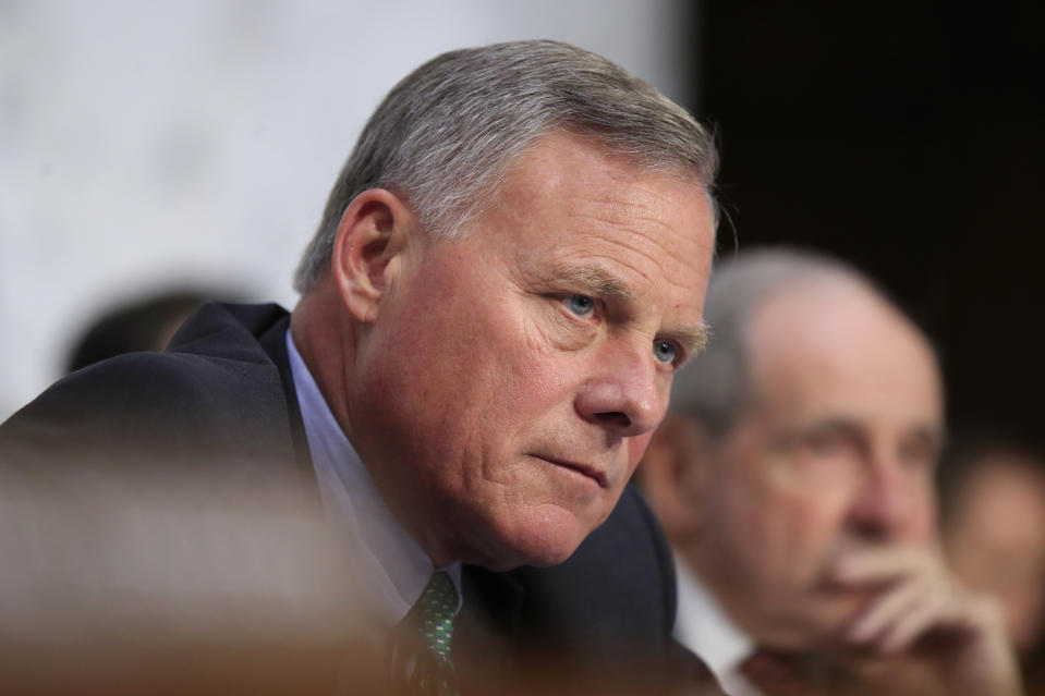 El presidente del Comité de Inteligencia del Senado, Richard Burr,  (AP /Manuel Balce Ceneta)