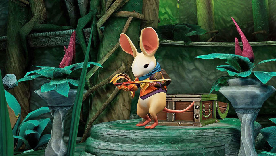 To celebrate the release of wireless VR headset Oculus Quest, Polyarc isreleasing new content for Moss, the adorable puzzle adventure that's madewaves on the VR gaming landscape