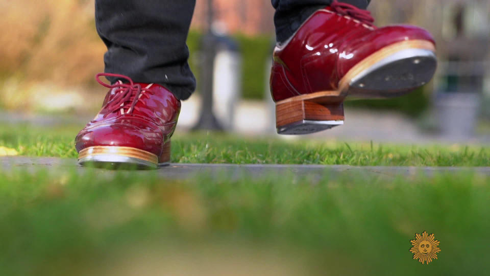 Tap dancer Jason Samuels Smith. / Credit: CBS News