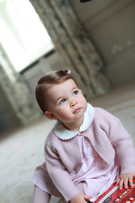 Portrait of Princess Charlotte at 1 year old