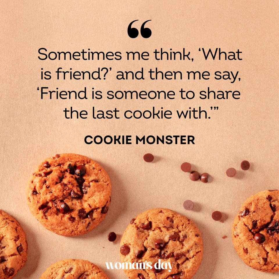 funny thinking of you quotes cookie monster
