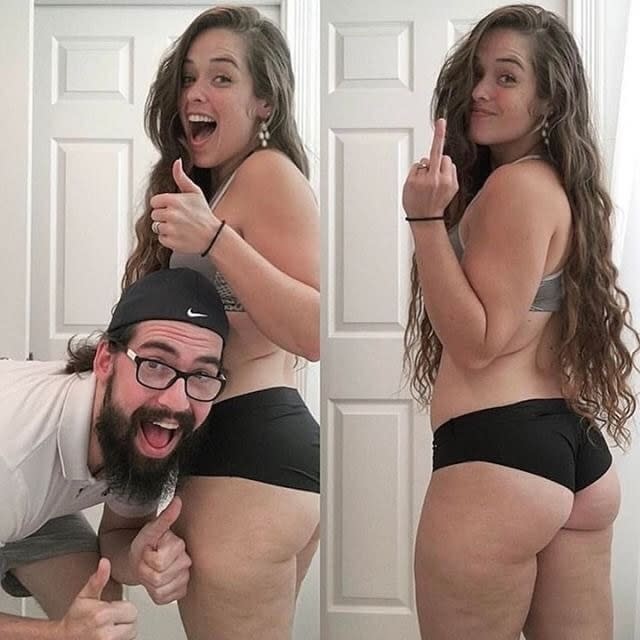 After Mallory King posted a cellulite selfie giving the middle finger to her trolls, Instagram deleted the picture and left the fitness blogger wondering why.