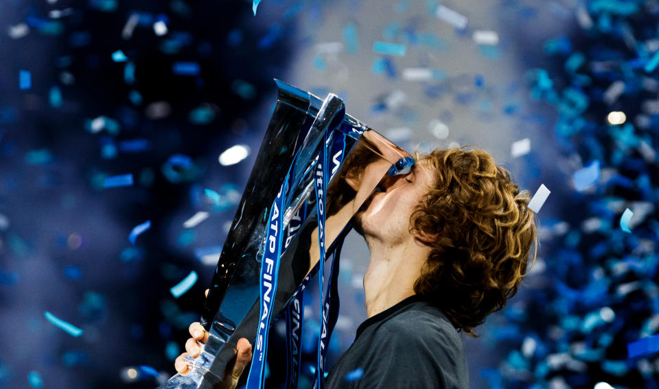 <p>The 21-year-old German won the ATP Finals at the weekend.</p>