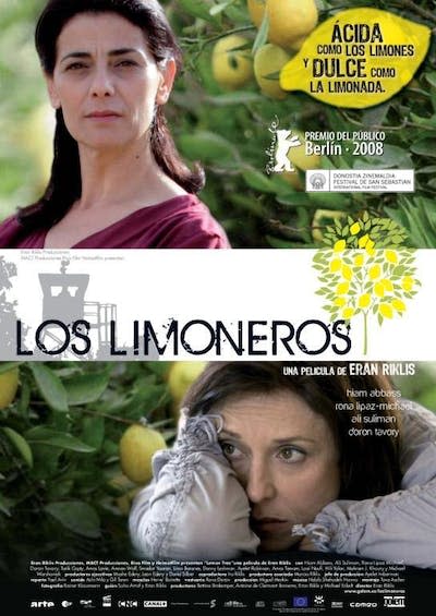 Cartel de la película <em>Los limoneros</em>, de Eran Riklis. <a href="https://www.filmaffinity.com/es/film751693.html" rel="nofollow noopener" target="_blank" data-ylk="slk:FilmAffinity;elm:context_link;itc:0;sec:content-canvas" class="link ">FilmAffinity</a>