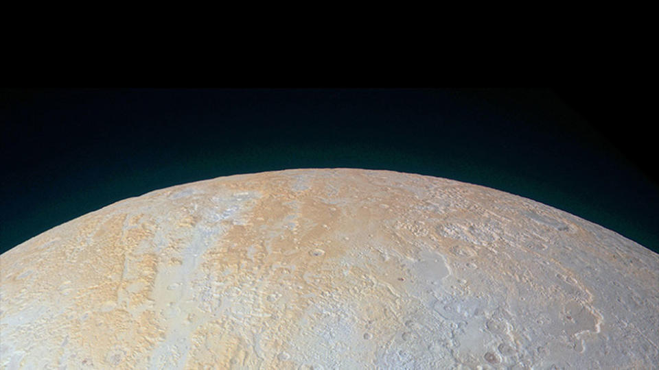 Imagen de Plutón enviada por New Horizons