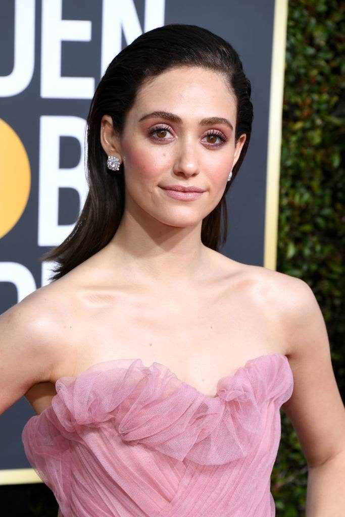 Closeup of Emmy Rossum