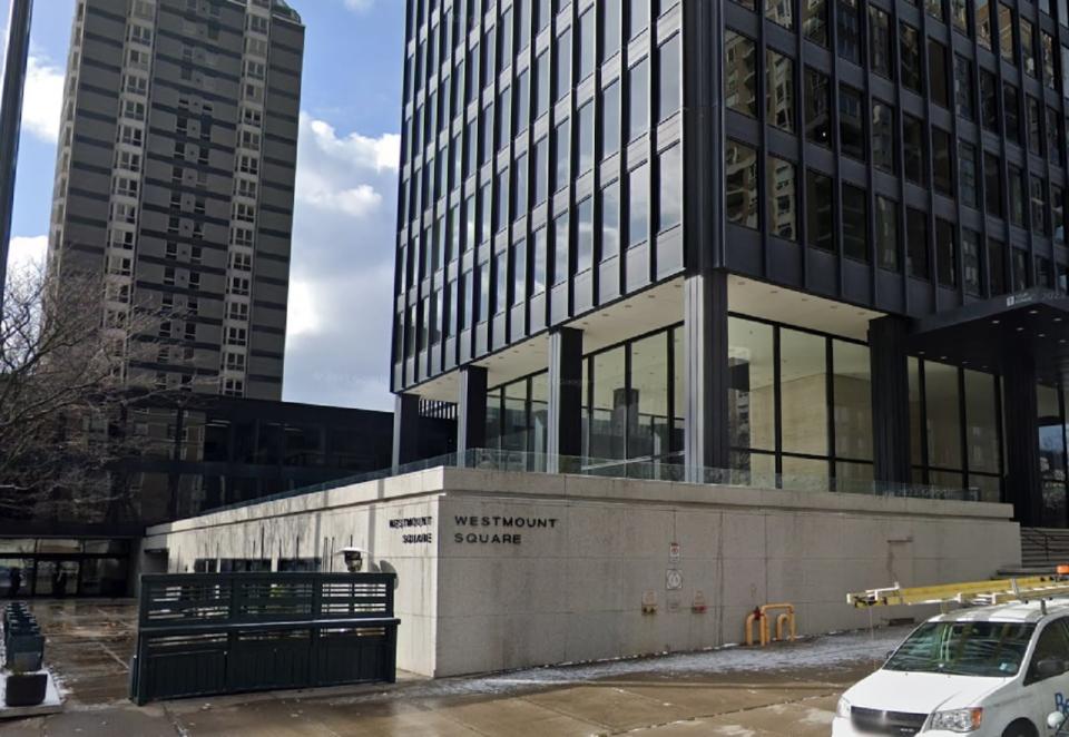 Westmount Square, location of the Consulate General of Israel in Montreal.