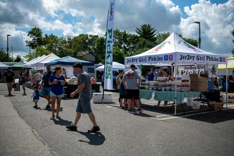 A Mega Bites farmer's market in Paramus. The company has been tabbed to revive Parsippany's farmers market at Veterans Memorial Park on Route 46.