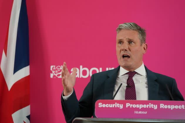 Labour leader Keir Starmer will table a motion of no confidence in the government on Tuesday. (Photo: Owen Humphreys via PA Wire/PA Images)