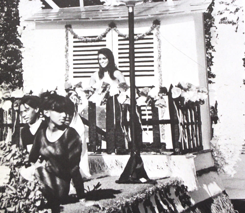 Hampton University’s 1957 homecoming parade. (Photo: William R. & Norma B. Harvey Library Peabody Collection)