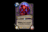 <p>Control Warlock hasn't been terribly popular since Handlock fell outside of the meta, but Abyssal Enforcer is just begging for that particular archetype to make a return. Right now, there's not much of a place for him in the meta, but if he finds the right moment, he'll be blowing up boards soon. </p>