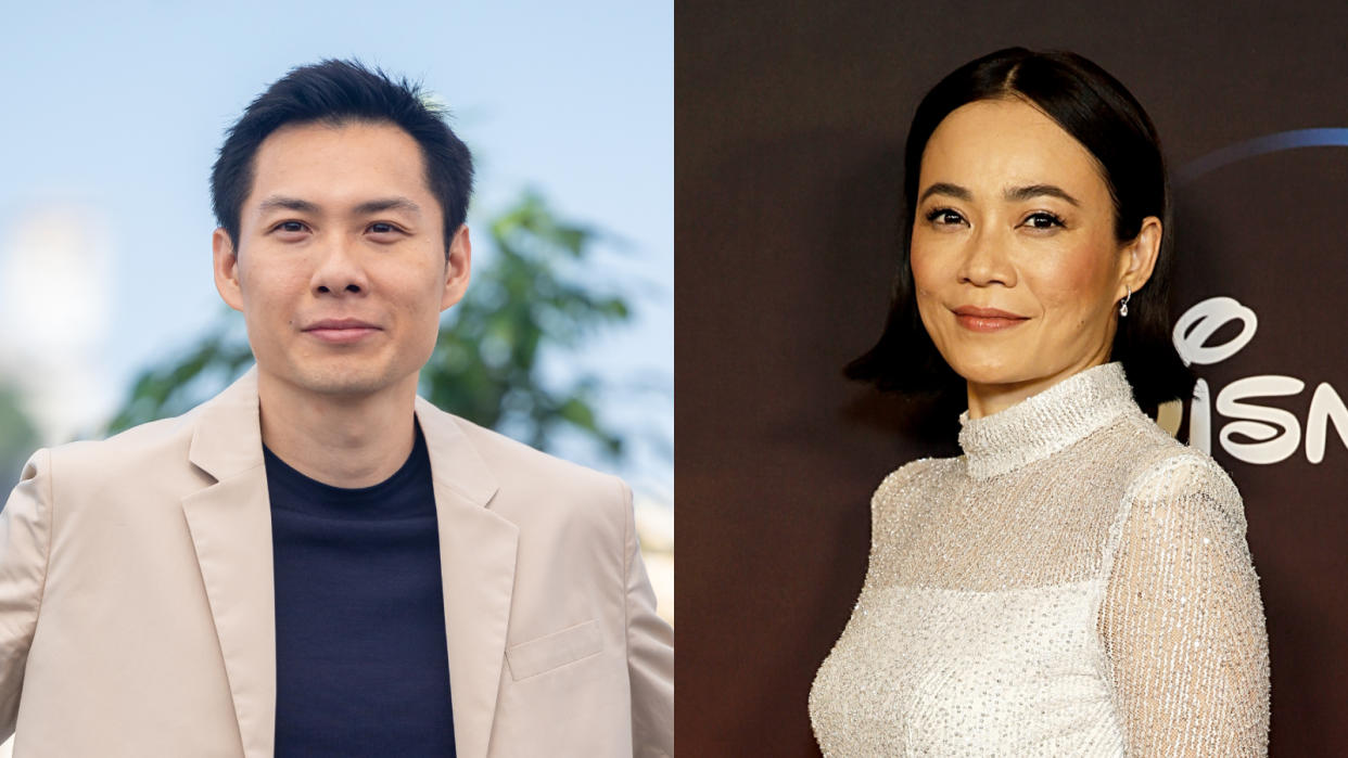 Award-winning director Anthony Chen (left), citing the example of actress Yeo Yann Yann (right), said local actors should try their hand at short films for a better shot at Hollywood. (Photo: Getty Images)