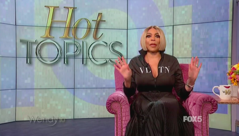 Wendy Williams discussed her health — and the health of her marriage — during her return to the<em> The</em> <em>Wendy Williams Show</em> on Monday. (Image: The Wendy Williams Show)