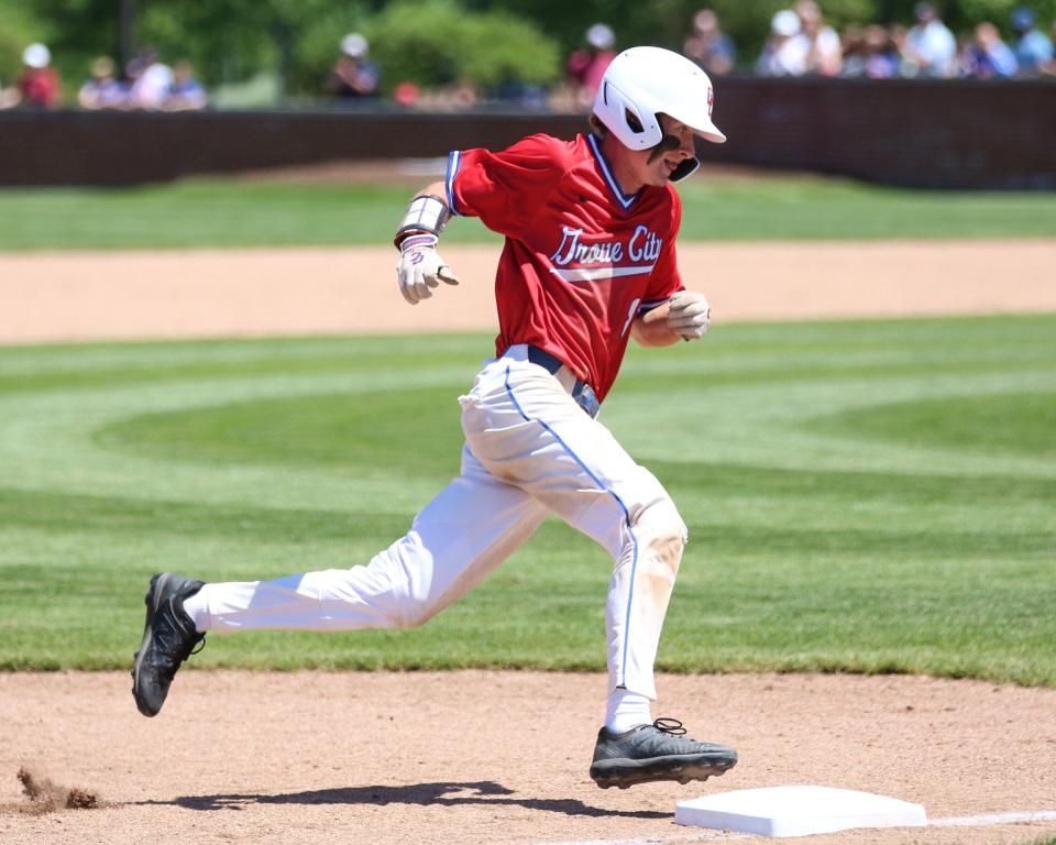 Senior Jackson Ware and Grove City face Mason in a Division I state semifinal at 1 p.m. June 10 at Canal Park in Akron.