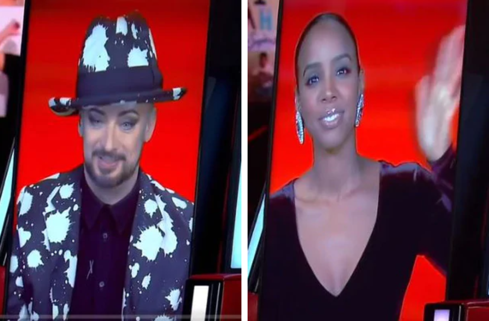 the voice boy george and kelly rowland