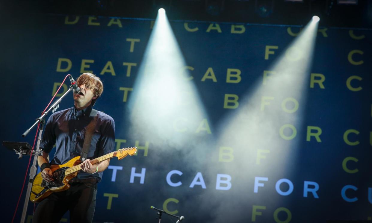 <span>Death Cab for Cutie, who played the Just Like Heaven indie nostalgia festival in California this year.</span><span>Photograph: Mark Horton/WireImage</span>