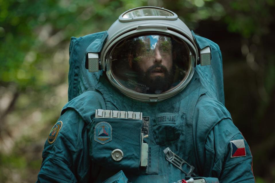 Adam Sandler as Jakub in Spaceman