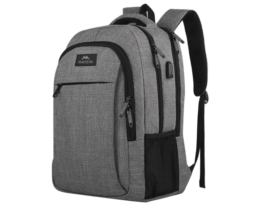 6) MATEIN Travel Laptop Backpack