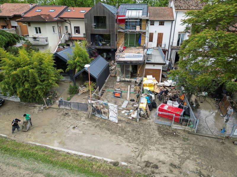 Aftermath of deadly floods in northern Italy