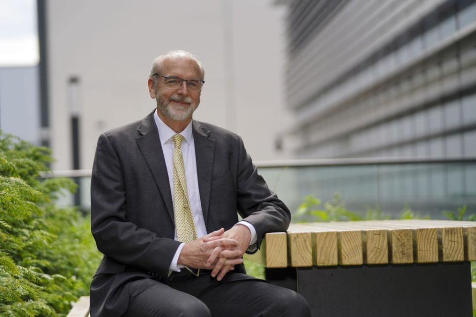 Professor Sir Andrew Pollard said it was not fair to bash the UK over high case rates in comparison with other countries (Steve Parsons/PA) (PA Wire)