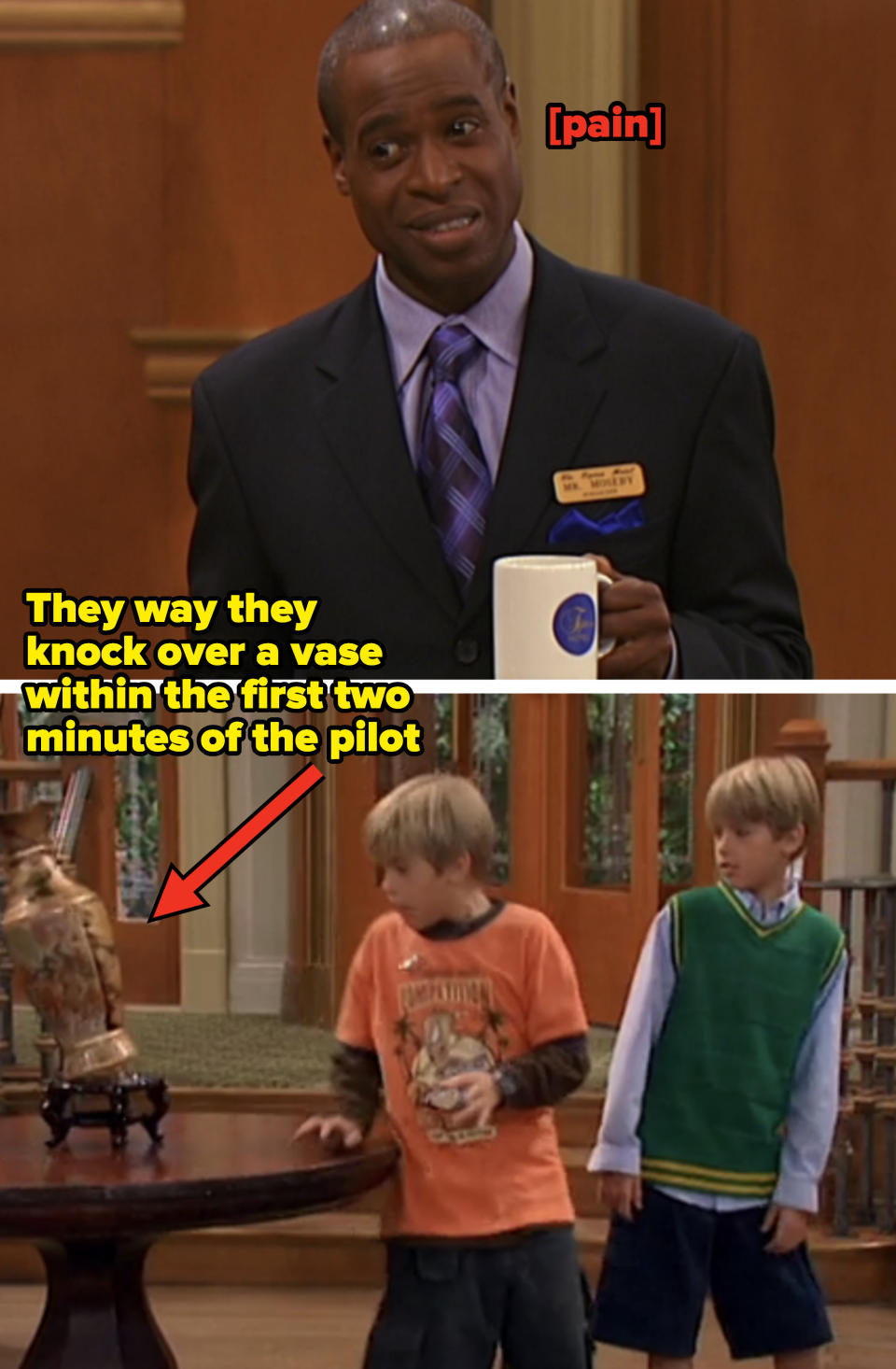 Mr. Moseby in Suite Life of Zack & Cody