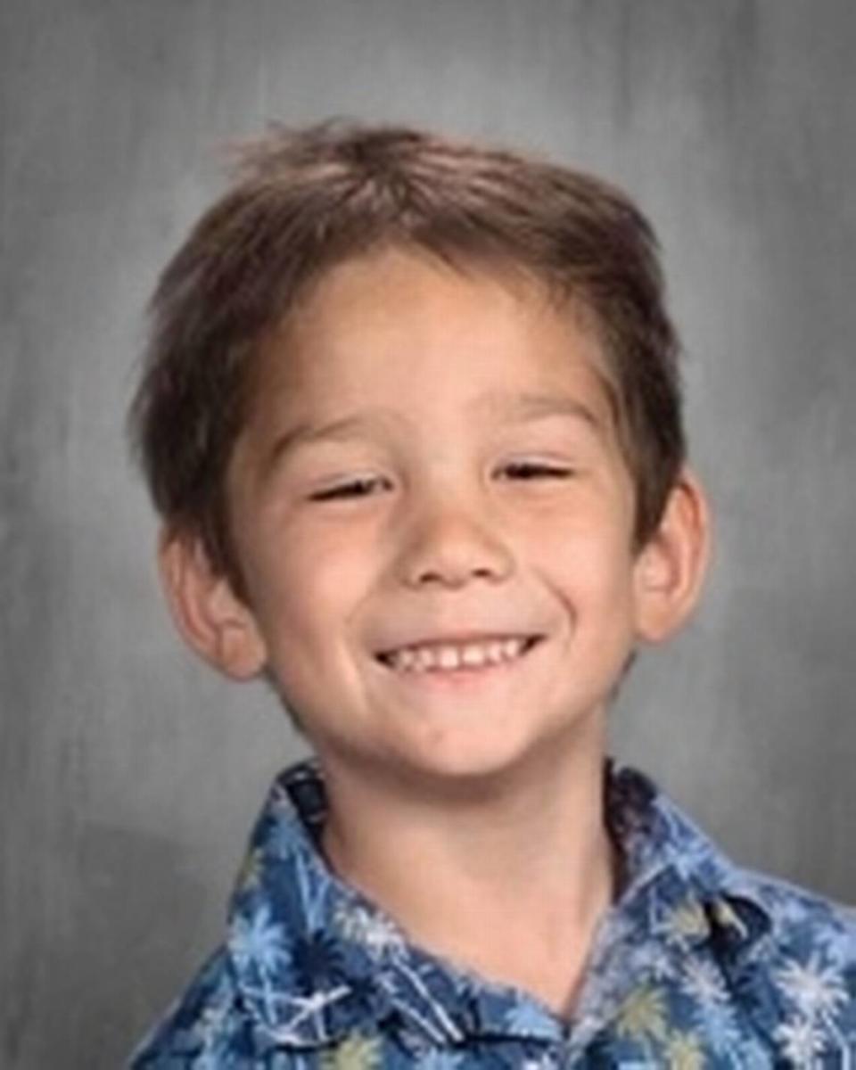 Kyle Doan, a 5-year-old kindergartner at Lillian Larsen Elementary School in San Miguel, was swept away by floodwaters on Monday, Jan. 9, 2023.
