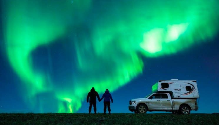 El fenómeno de las auroras boreales es el favorito de estos fotógrafos trotamundos. Foto: Facebook.com/DK.Photography.com.au