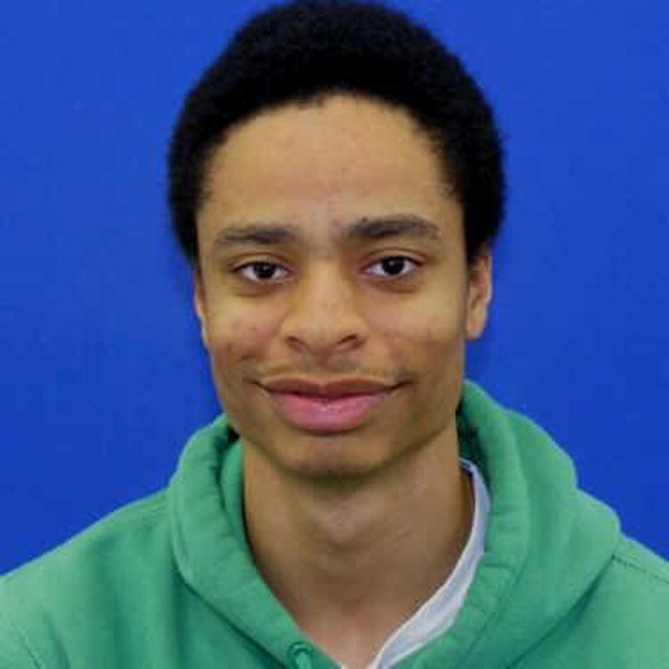 This photo released by the Howard County Police shows shooting suspect Darion Marcus Aguilar, 19, of College Park, MD. Aguilar carried out the Saturday Jan. 25, 2014, attack with a 12-gauge shotgun at a skateboard shop at the Mall in Columbia in suburban Baltimore before killing himself, police said. (AP Photo/ Howard County Police)