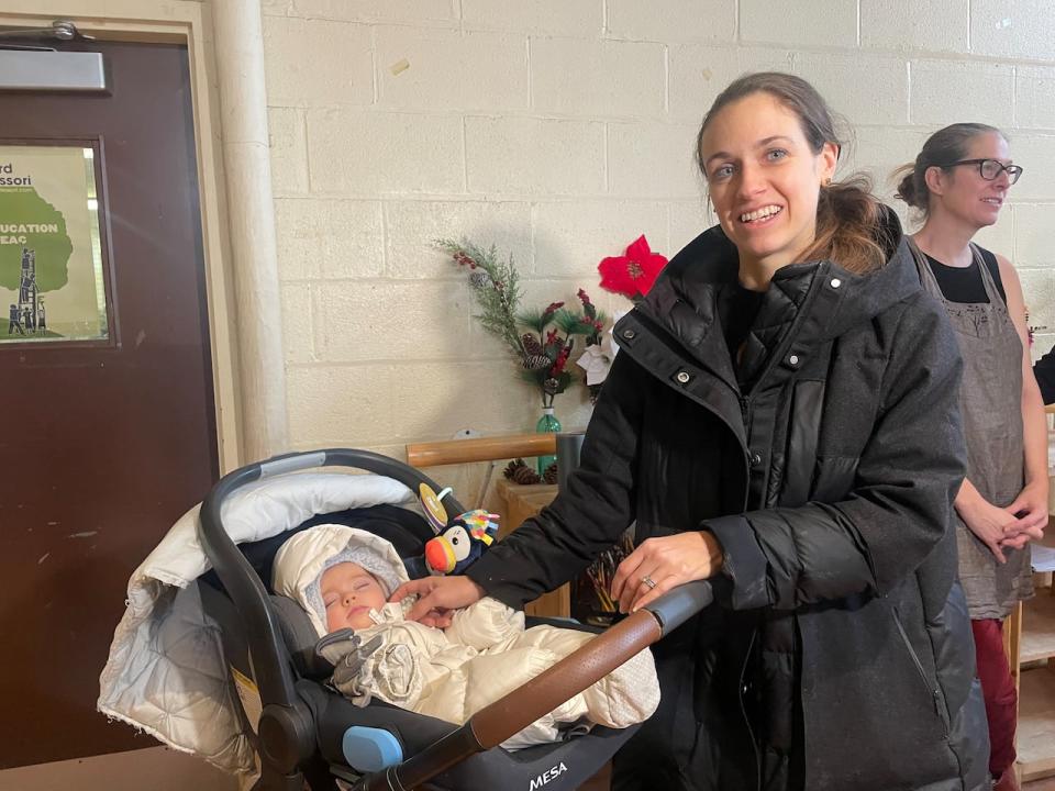 Laura Willett with 3-month-old Myla