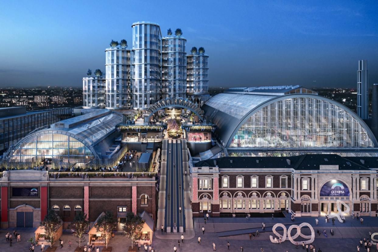 <p>The £1.3 billion overhaul of the exhibition centre will include a 4,400 capacity live music venue</p> (Yoo Capital and Deutsche Finance International (DFI))