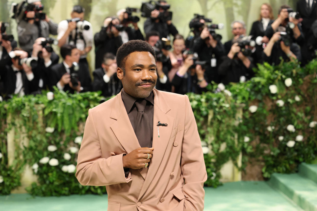 Donald Glover attends The 2024 Met Gala Celebrating 