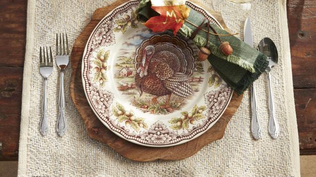 2 Faux Leather Placemats Centerpiece Holiday Wedding Round 15 inch Diameter  RARE