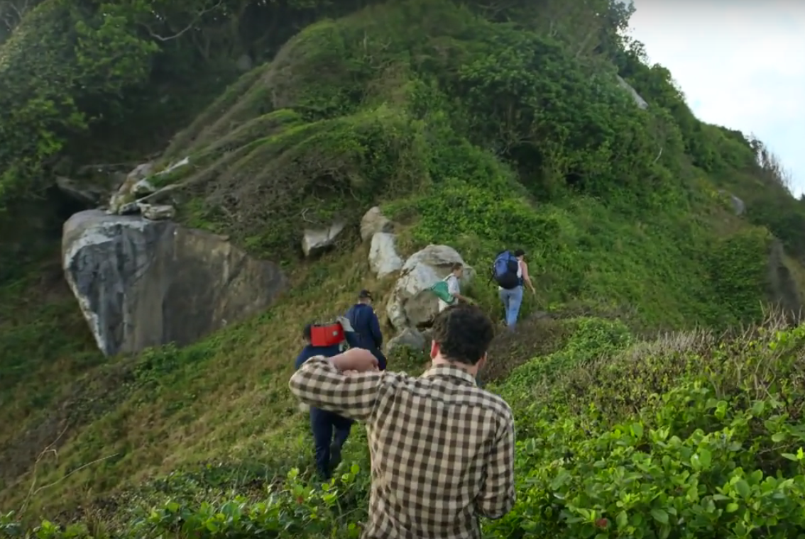 Vice visits Snake Island. screenshot/Vice 