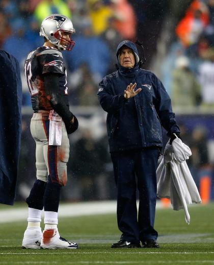 Tom Brady and Bill Belichick (Getty Images)