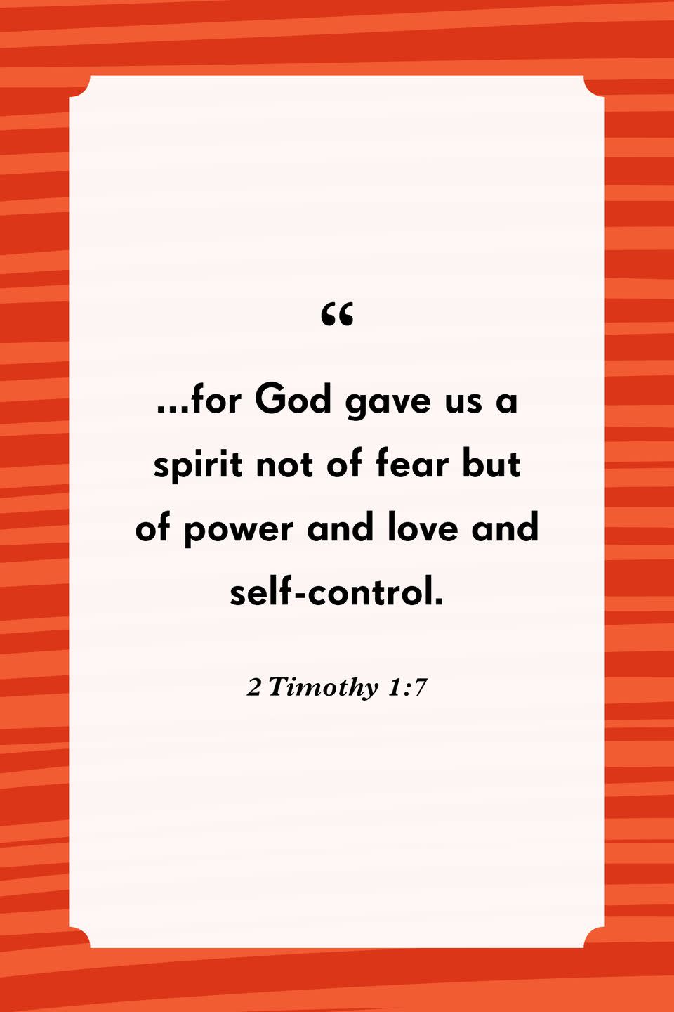 28) 2 Timothy 1:7